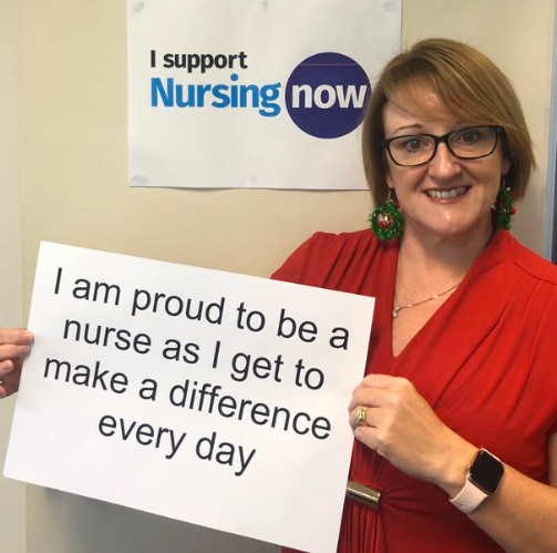 I'm a nurse because